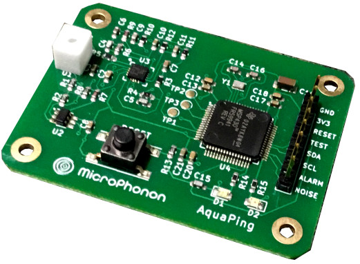 AquaPing acoustic leak sensor board alt text