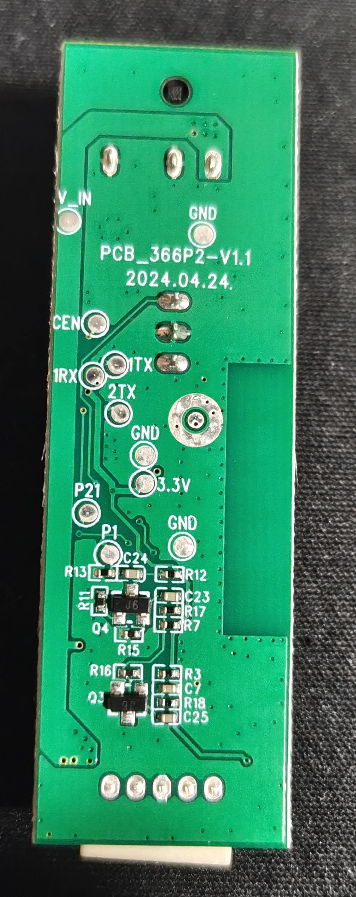 Picture of the new board Picture of the new board